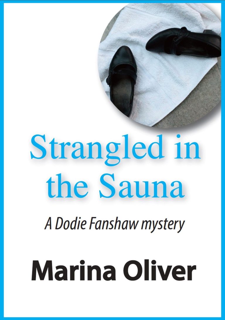 Cover of Strangled in the Sauna book Cover of Strangled in the Sauna book